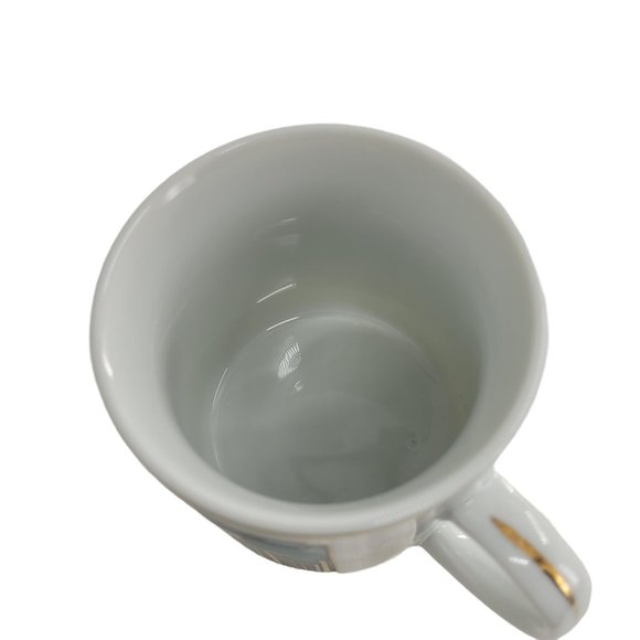 Statue of Liberty Island, New York City, NY, Metro 1987 Mug, Gold Trim, Nice - Picture 4 of 9